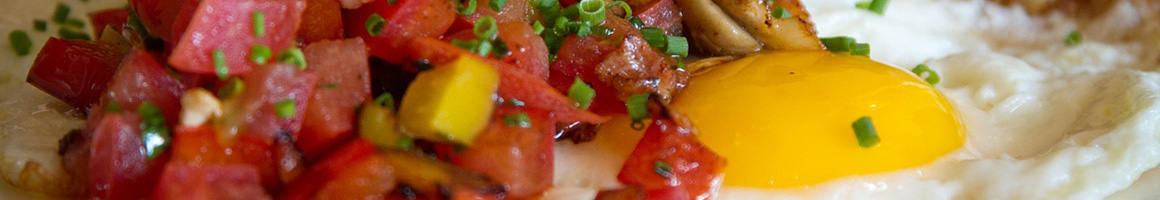 Eating American (Traditional) Breakfast & Brunch Sandwich Salad at Peace Arch City Café & Bar restaurant in Blaine, WA.